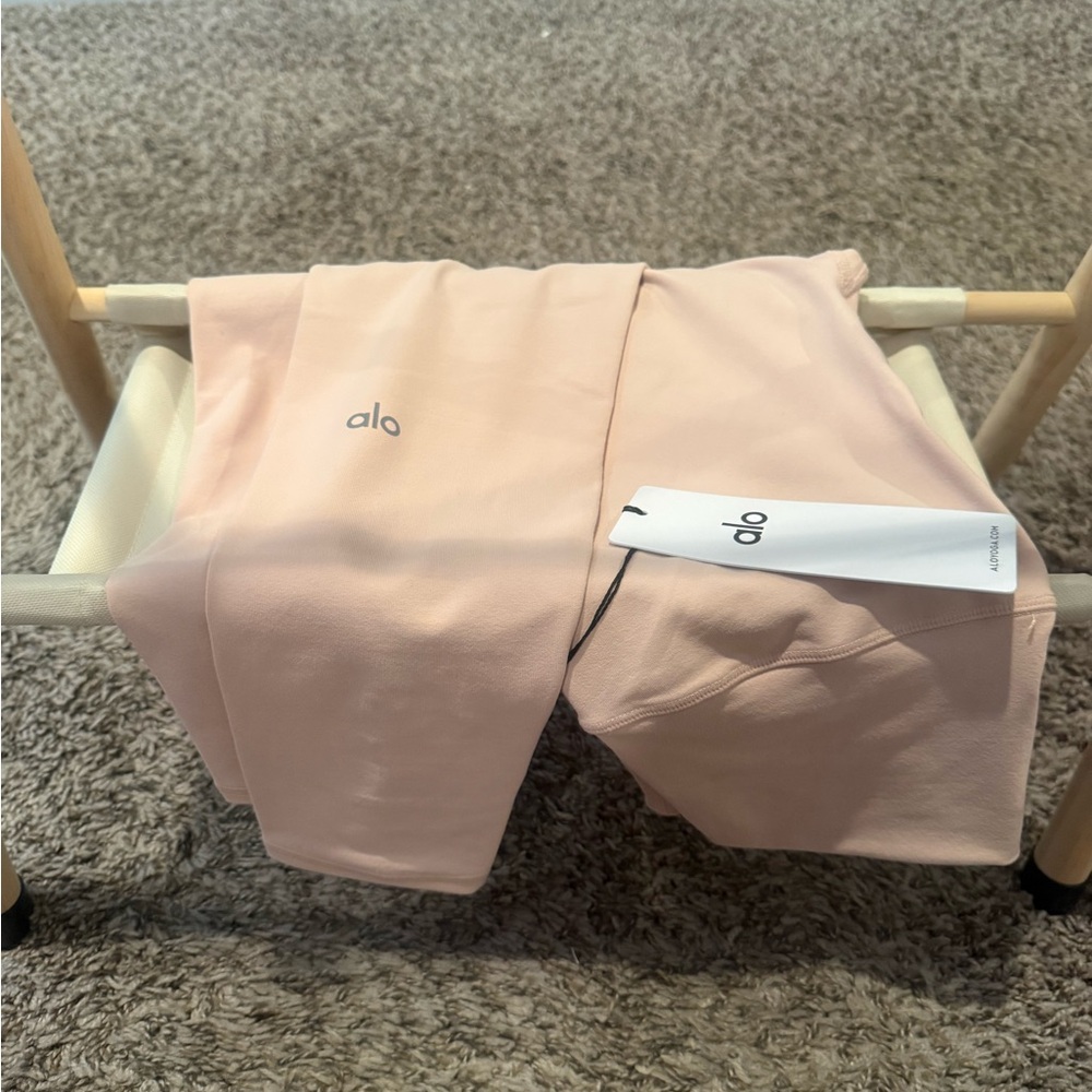 ALO Yoga Kids Blush Pink Leggings
